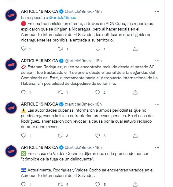 Artículo 19.